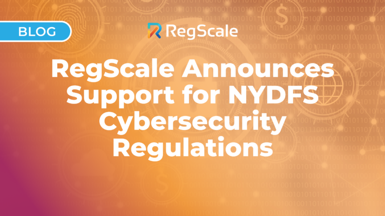 RegScale Announces Support for NYDFS Cybersecurity Regulations