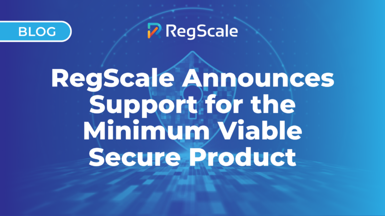 RegScale Announces Support for the Minimum Viable Secure Product (MVSP)