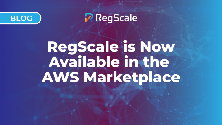 RegScale is Now Available in the AWS Marketplace