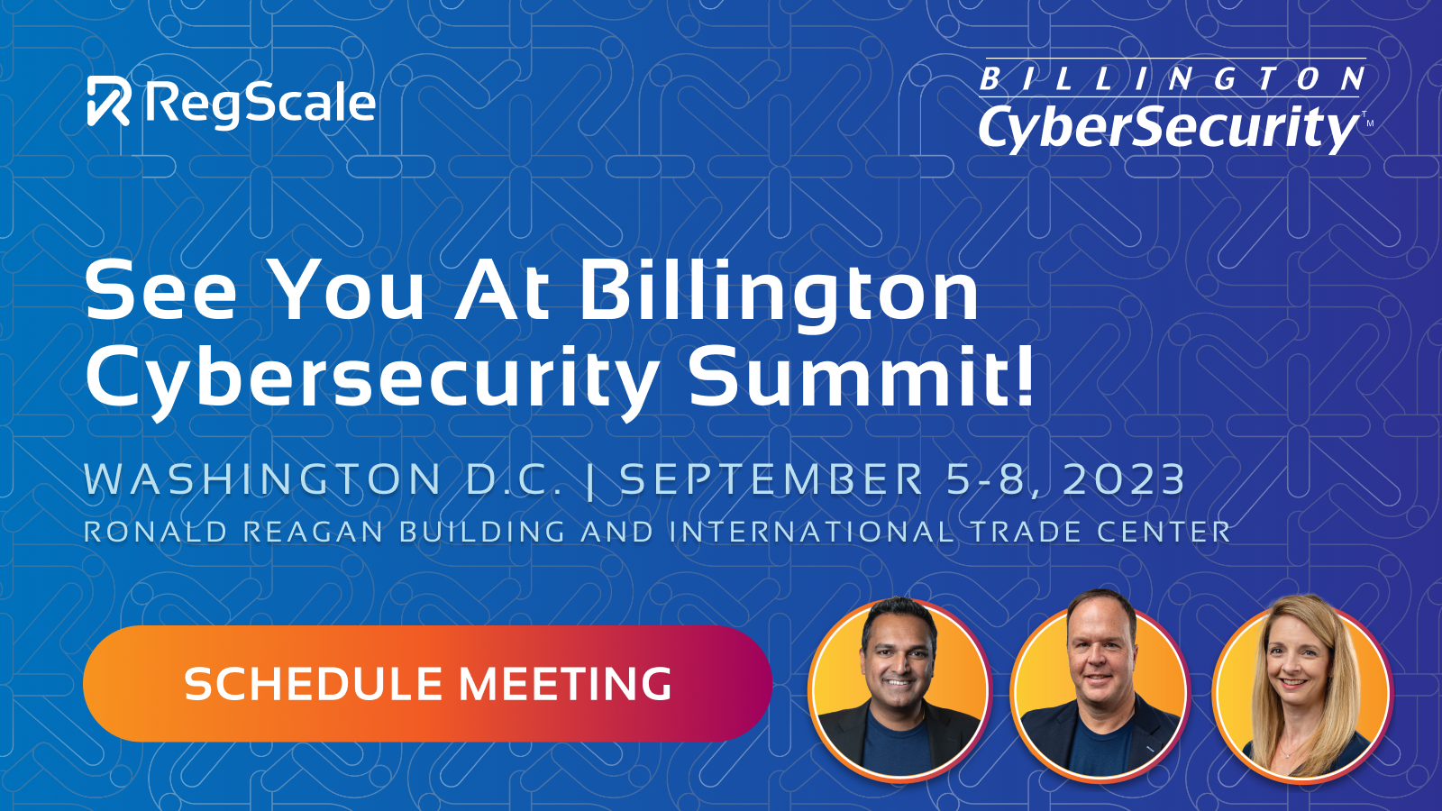 RegScale at Billington Cybersecurity Summit 2023 RegScale