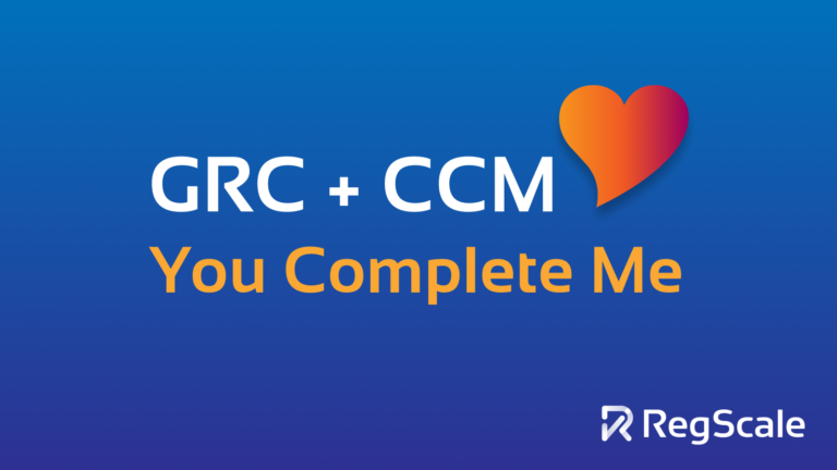 GRC + CCM, You Complete Me