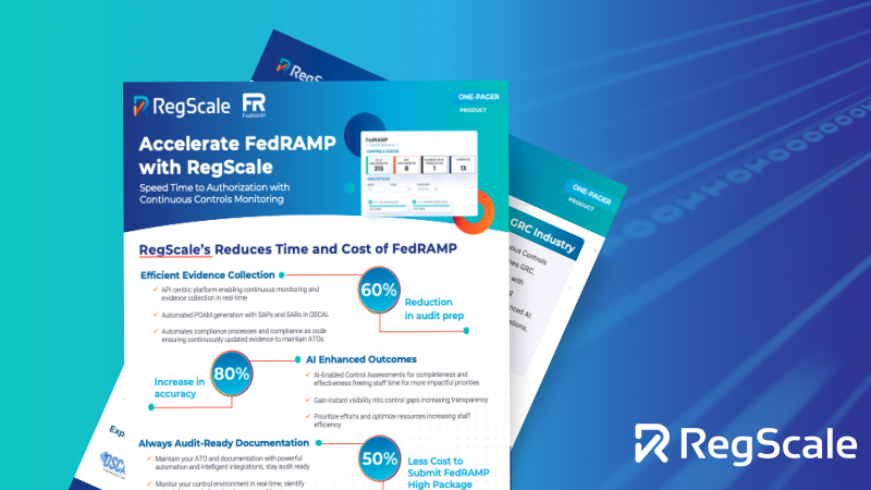 Accelerate FedRAMP with RegScale