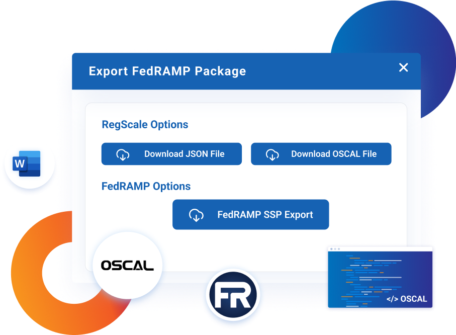 FedRAMP Export image