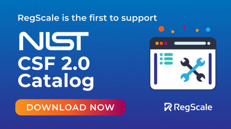RegScale is the First to Announce Support for NIST Cybersecurity Framework 2.0