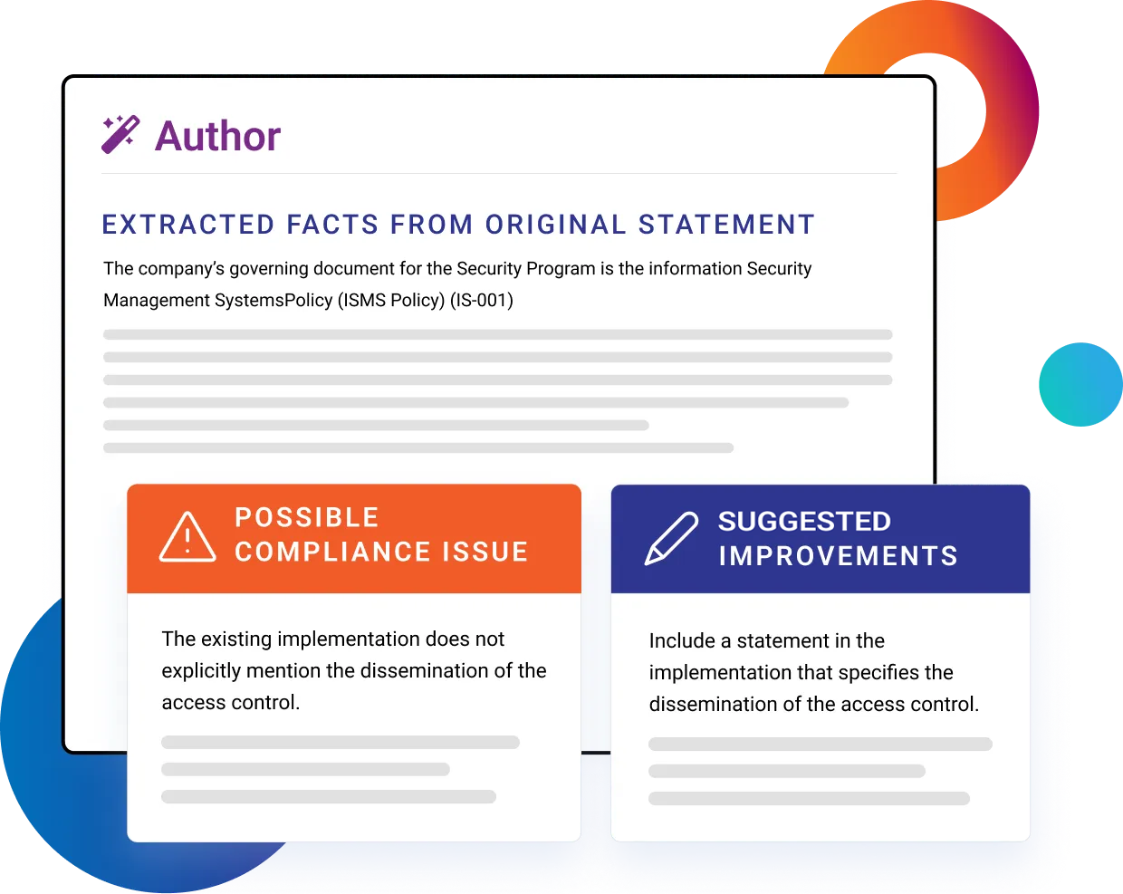 RegScale's GRC tool unlocks AI everywhere in the compliance reporting process. 