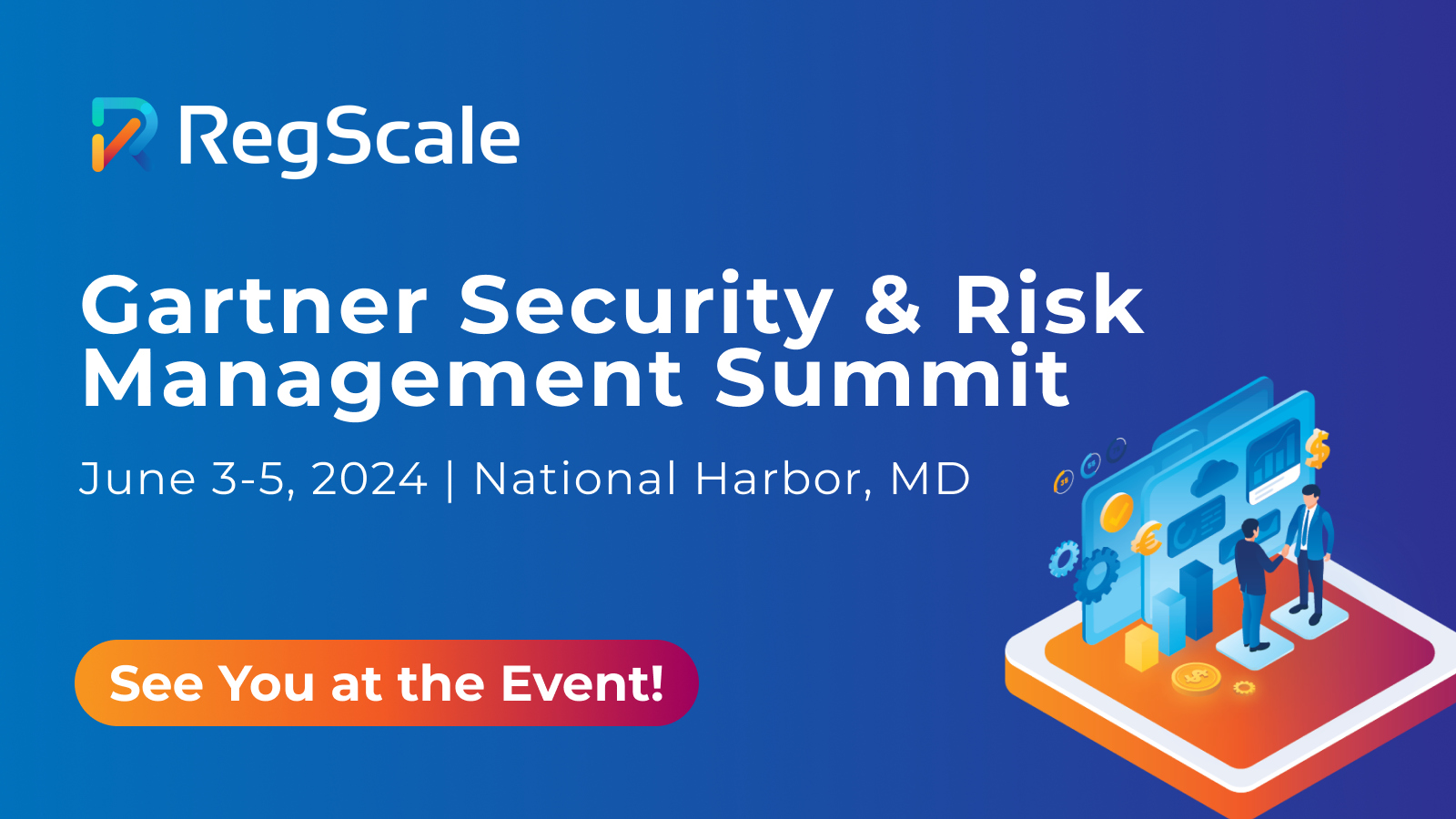 Thank You Gartner Security & Risk Management Summit 2024 RegScale