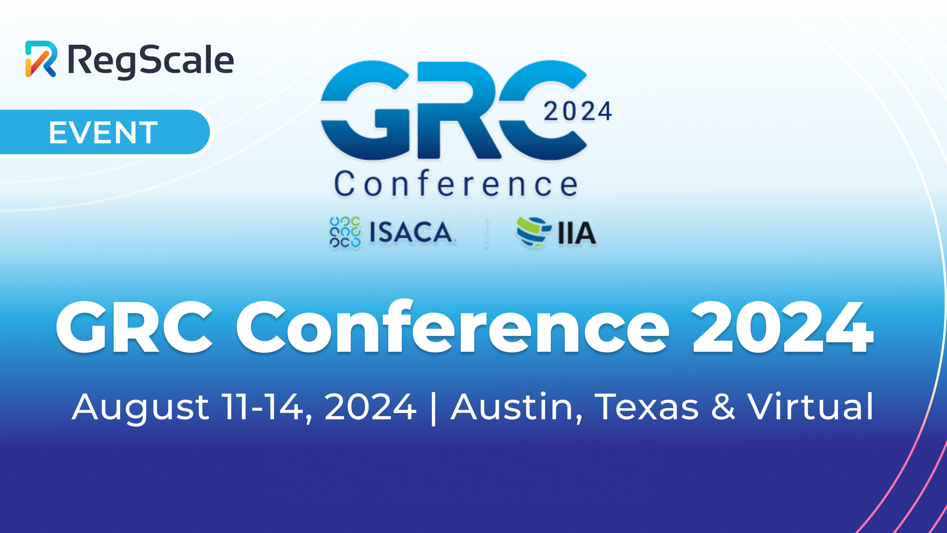 See you soon at ISACA GRC Conference 2024!