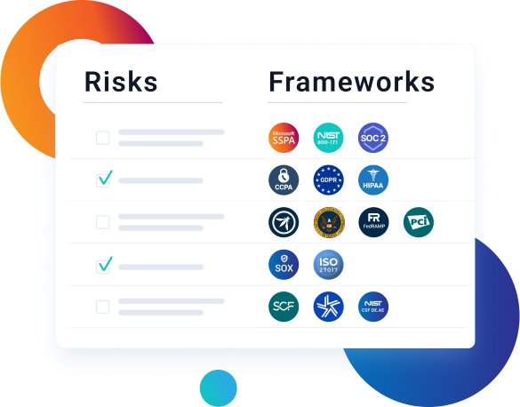 Risk Mapping to Frameworks