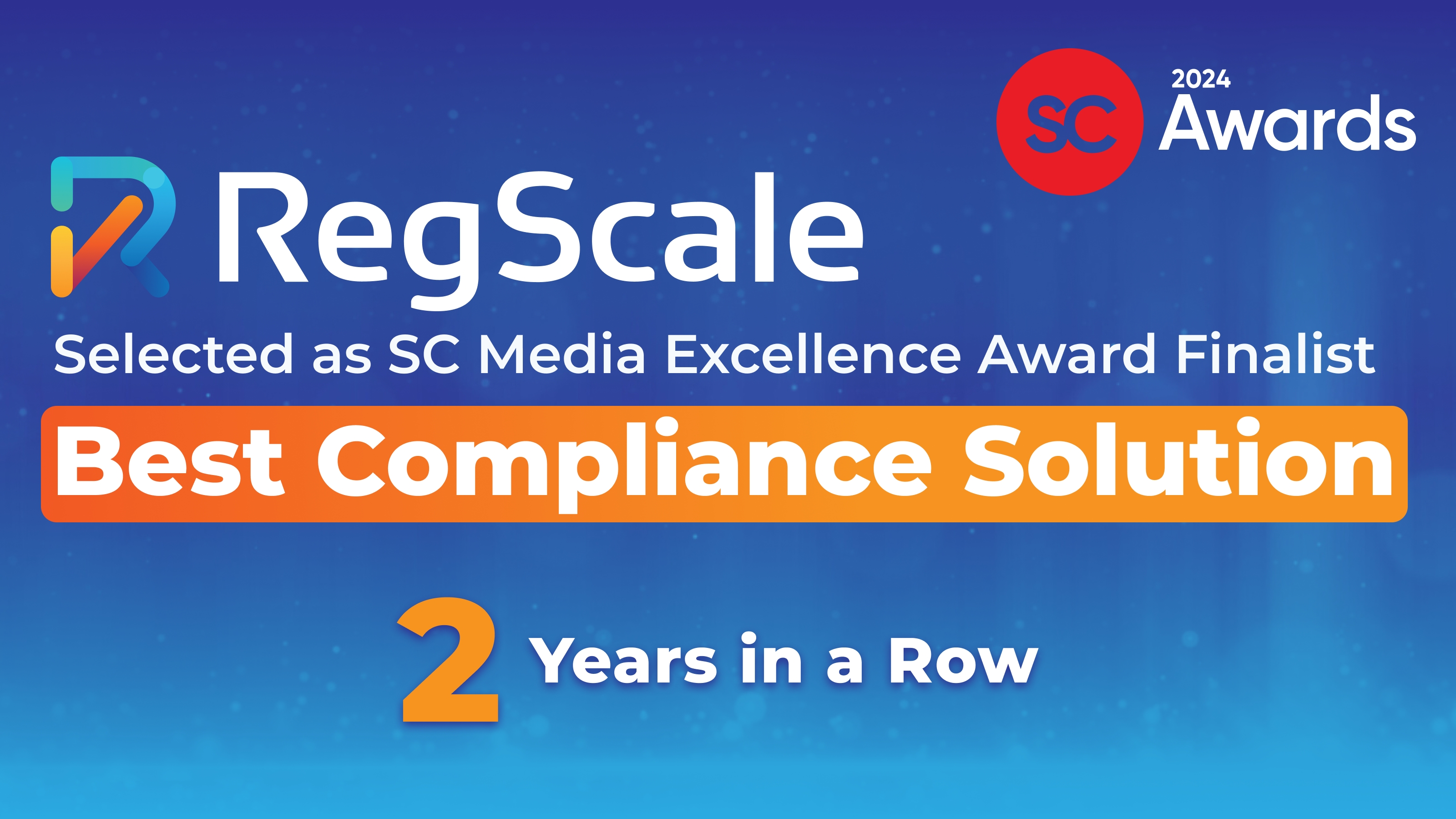 RegScale Named SC Awards Finalist for Best Compliance Solution