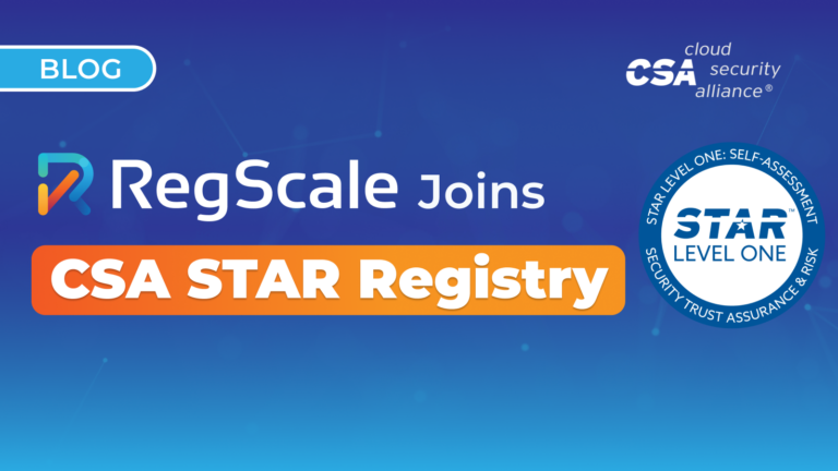 RegScale Joins CSA STAR Registry