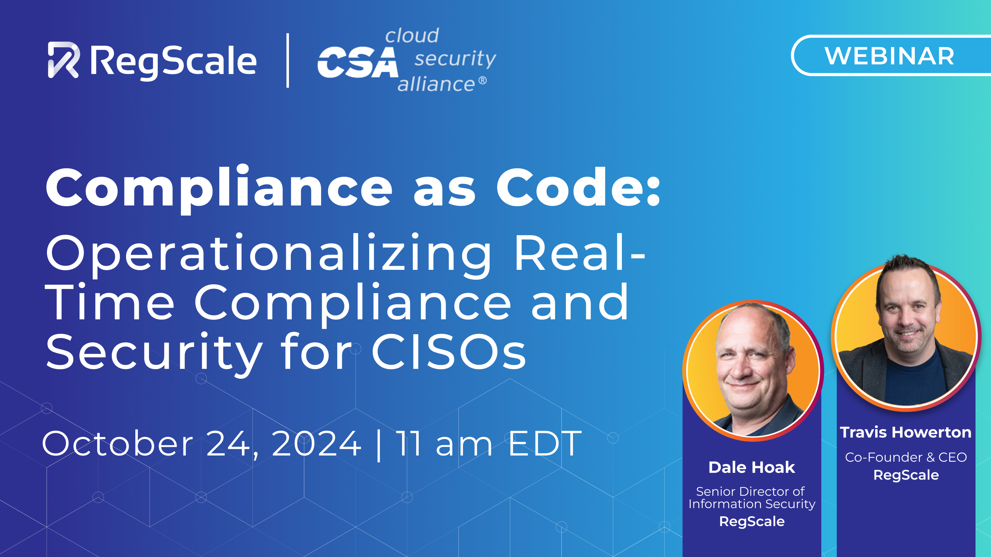 Compliance as Code_ Operationalizing Real-Time Compliance and Security for CISOs