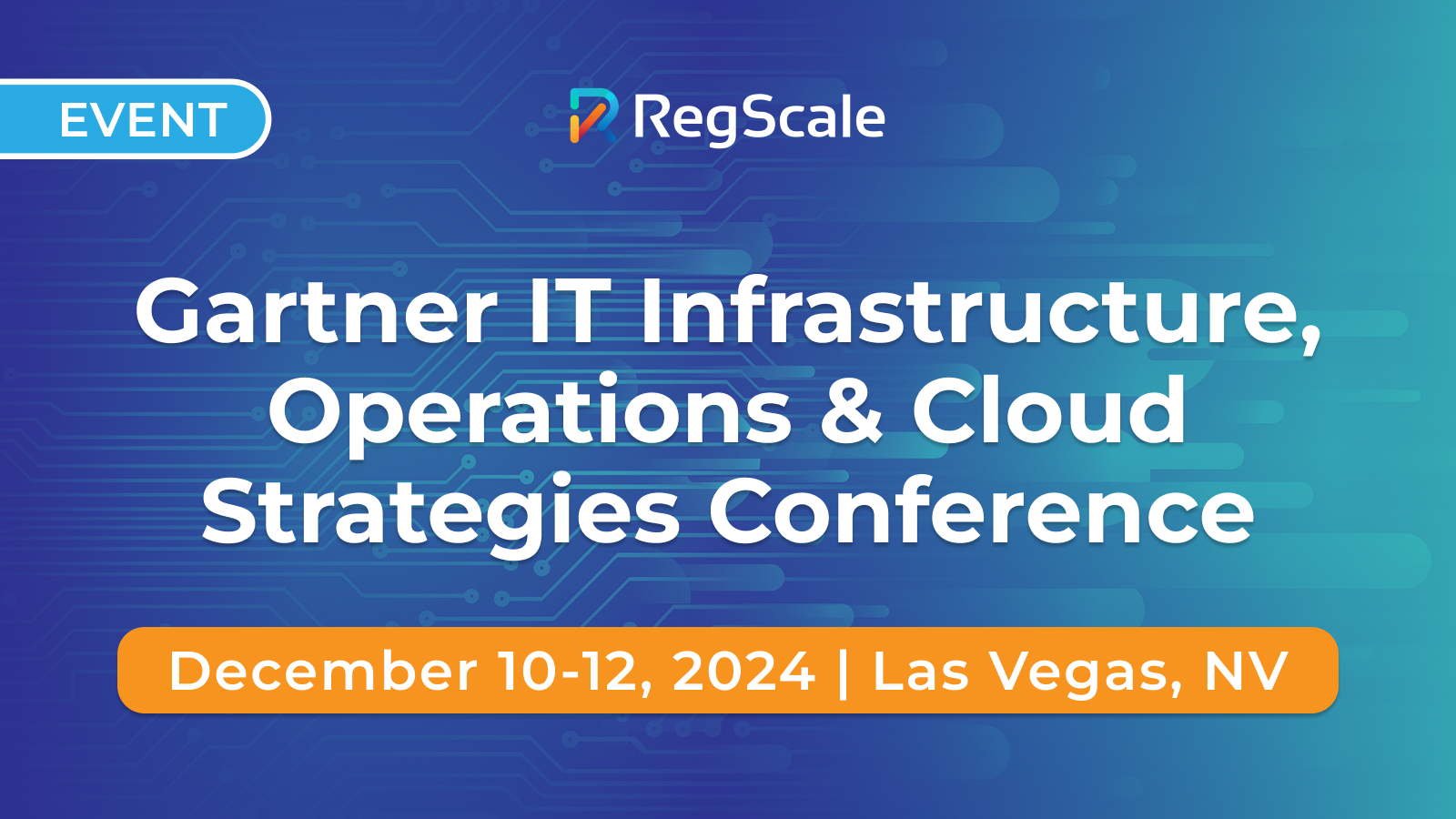 Gartner IT Infrastructure, Operations & Cloud Strategies Conference