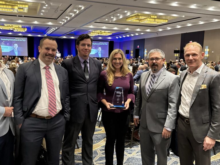 Image of the RegScale team and the NIWC-PAC COSMOS team at the WashingtonExec Pinnacle Awards Event.