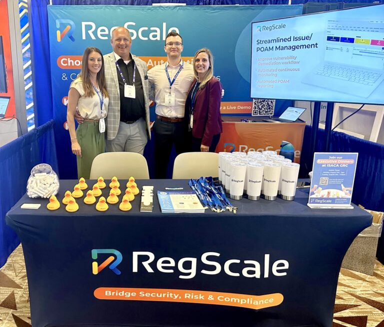 RegScale Team at ISACA GRC Conference 2024