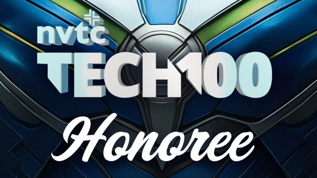 NVTC Tech100 Honoree Badge