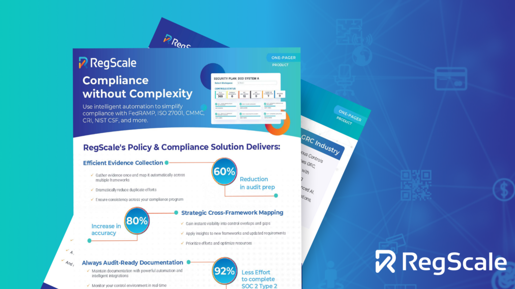 Compliance Without Complexity Solutions Brief | RegScale’s Policy Platform