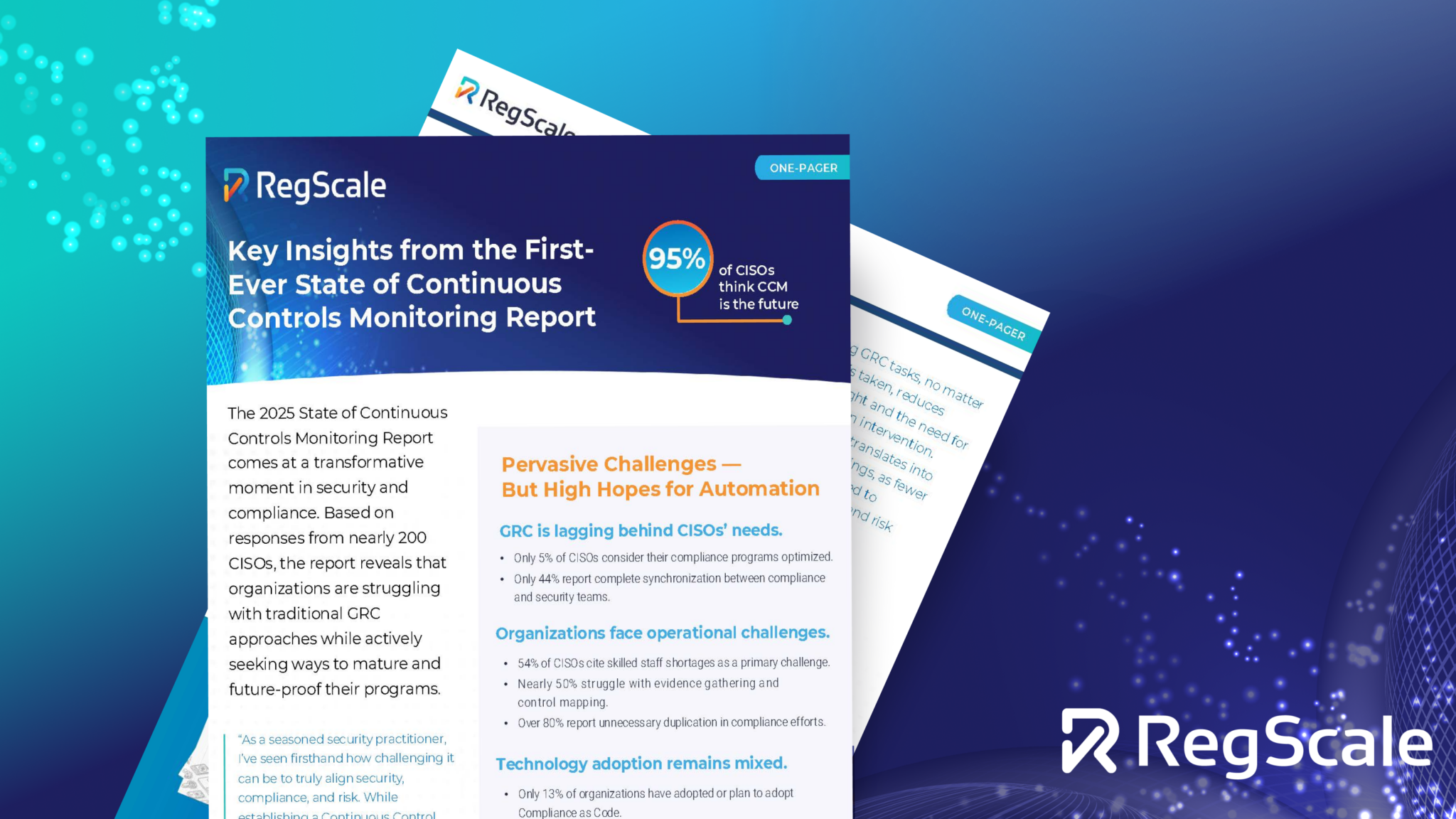 Ccm Report Brief: Key GRC & Automation Trends from the 2025 State of CCM Report