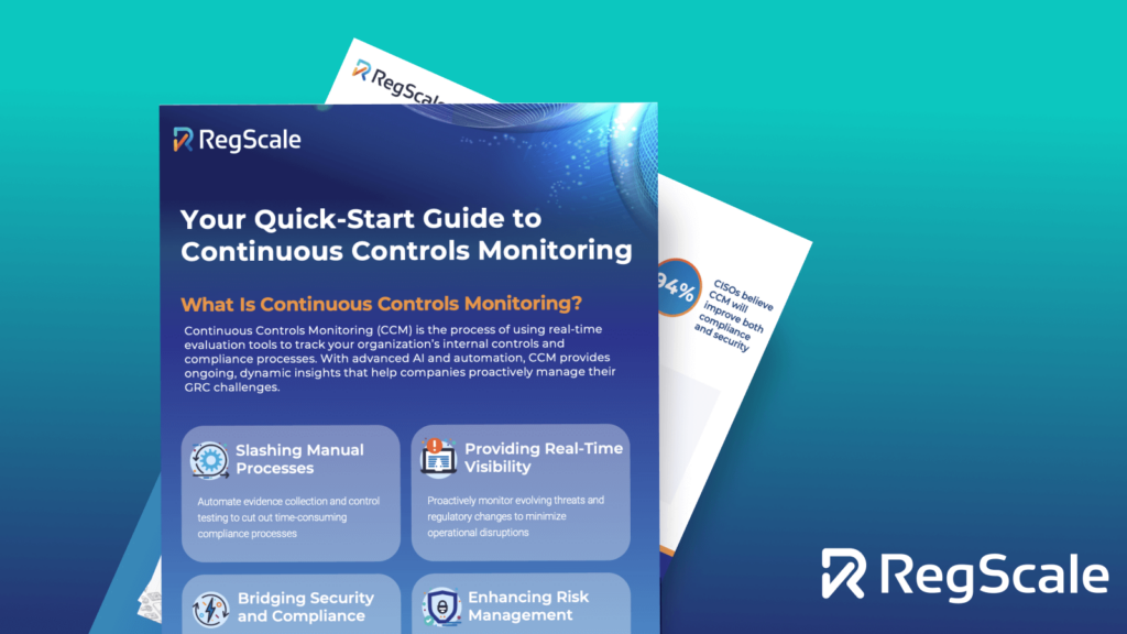 The CCM Cheat Sheet: Your Quick-Start Guide to Continuous Controls Monitoring