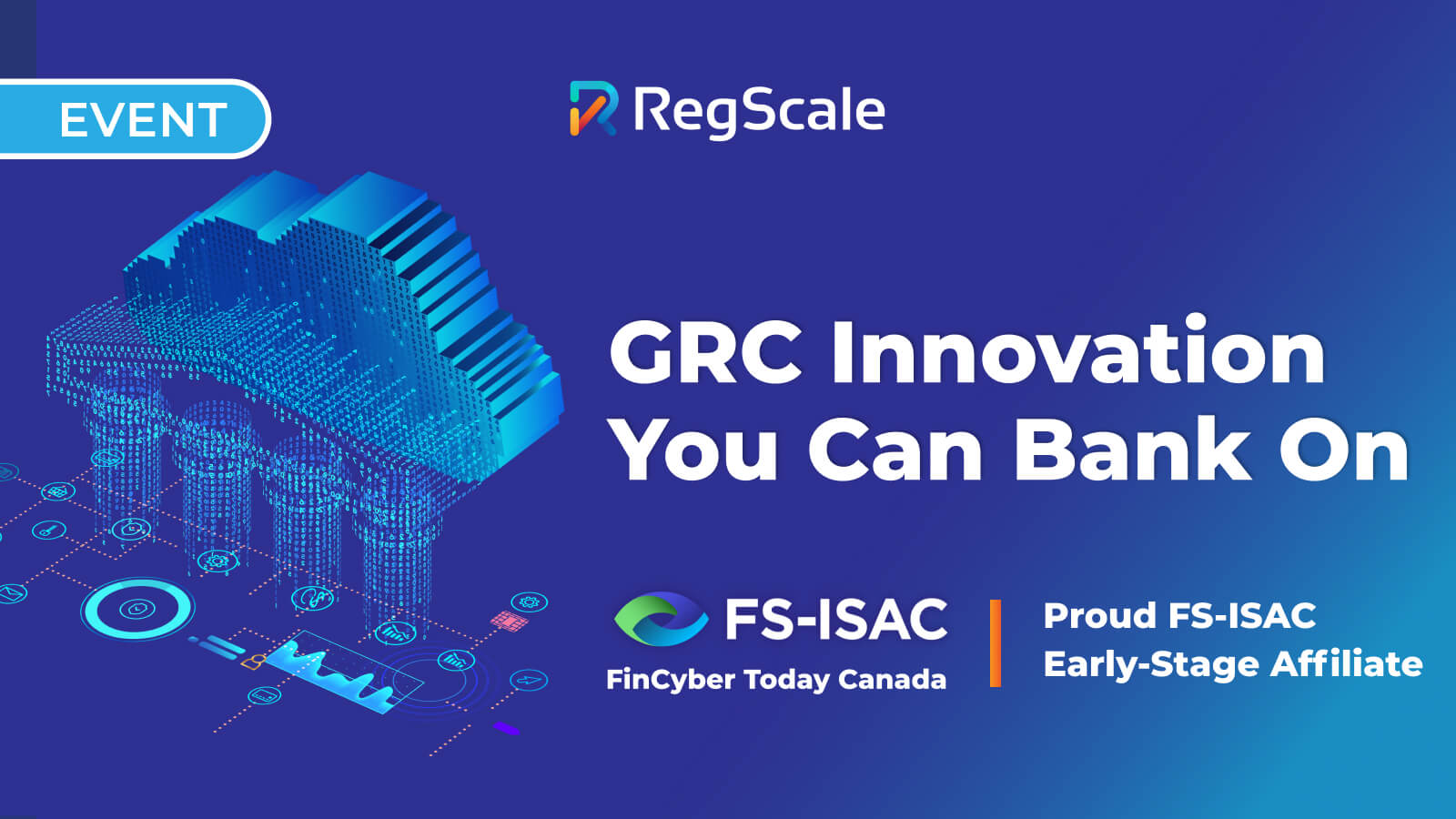 GRC Innovation You Can Bank On event