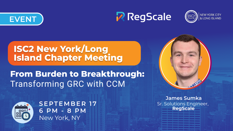 ISC2 New York Long Island Chapter’s September meeting