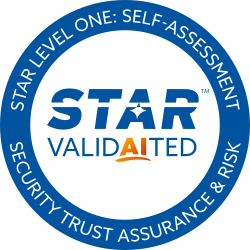 CSA STAR Valid-AI-ted Solution badge