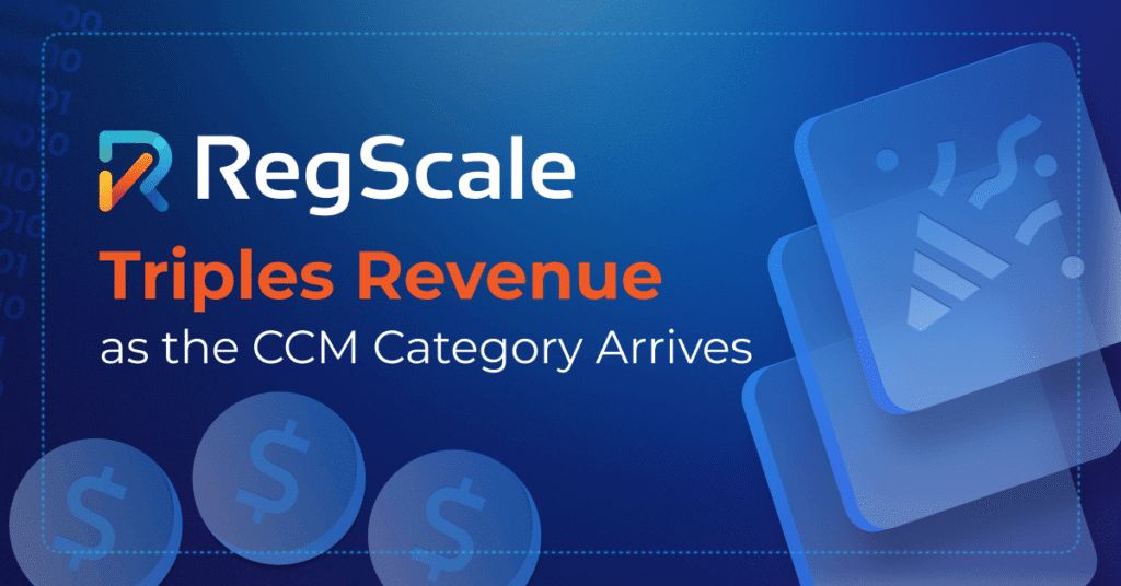 RegScale Tripled Revenue as the CCM Category Arrives