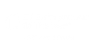 EY Entrepreneur of the year 2026 white logo