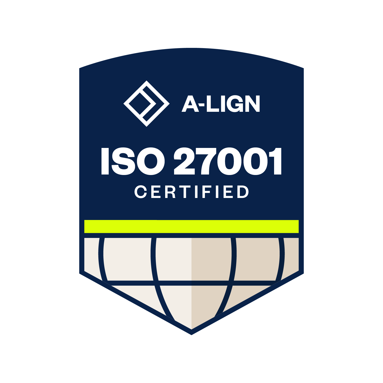 A LIGN badge ISO 27001