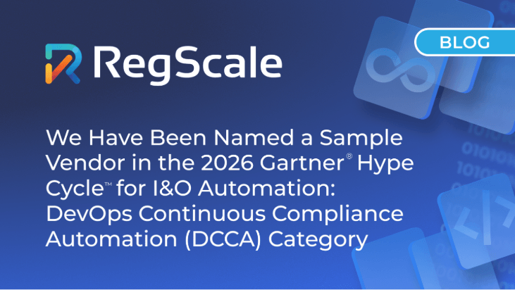 RegScale Named a Sample Vendor in Gartner® Hype Cycle™ for I&O Automation, 2026