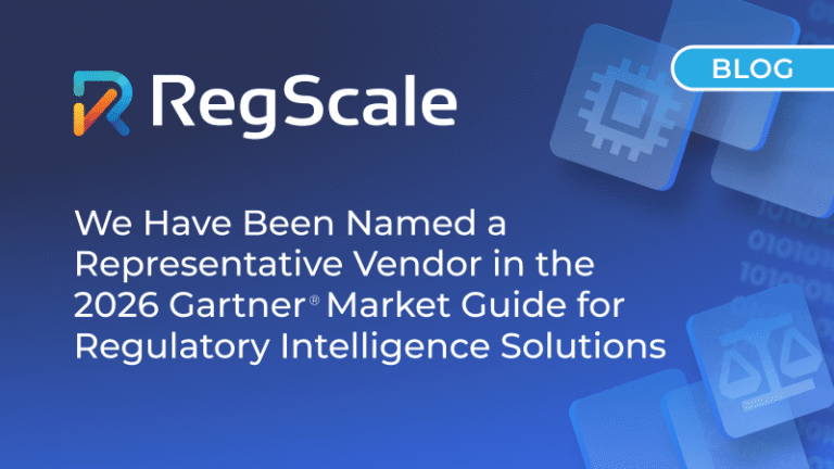 RegScale Named in the 2026 Gartner® Market Guide for Regulatory Intelligence Solutions