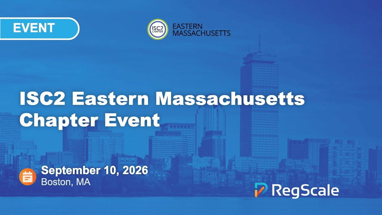 ISC2 Eastern Massachusetts Chapter Events