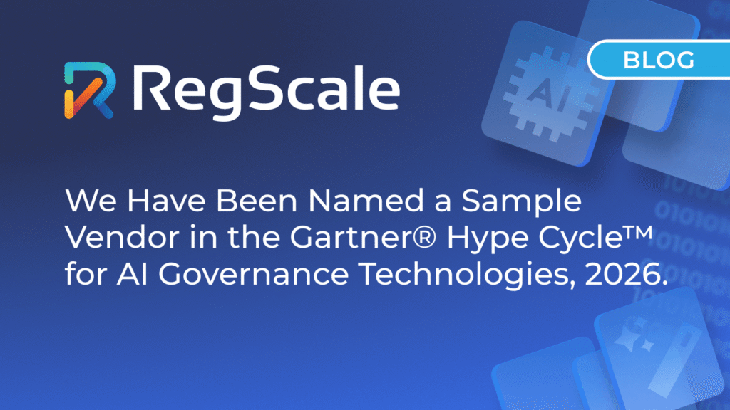 RegScale Named a Sample Vendor in the Gartner® Hype Cycle™ for AI Governance Technologies, 2026