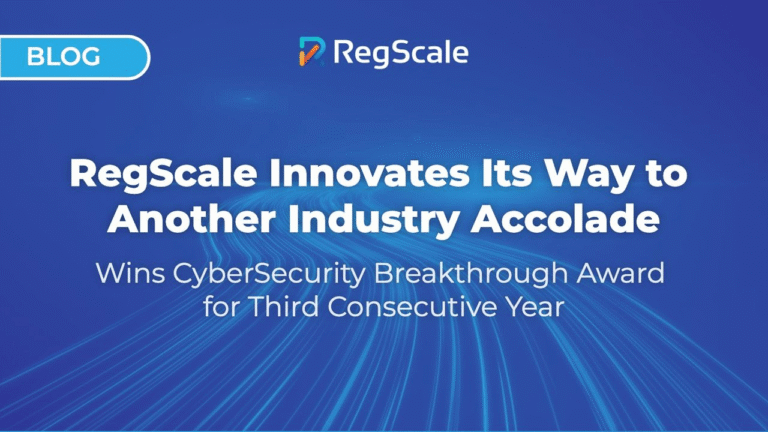 RegScale Wins Cybersecurity Breakthrough Award