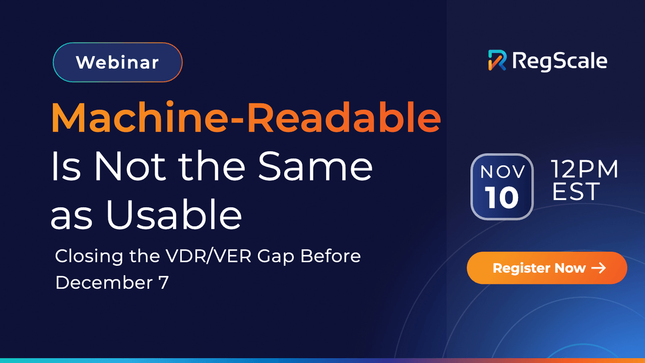 Machine Readable is not the same as Usable